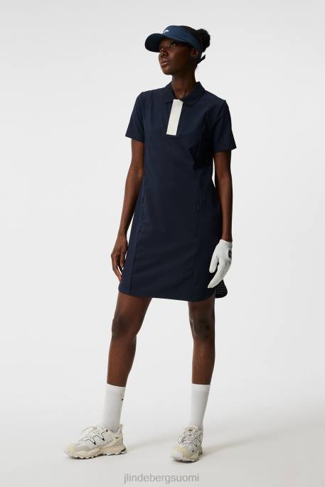 J.Lindeberg denise mekko naiset laivasto 4VD01662 vaatetus