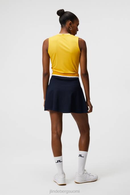 J.Lindeberg frida neulottu hame naiset sitrushedelmiä 4VD01626 vaatetus