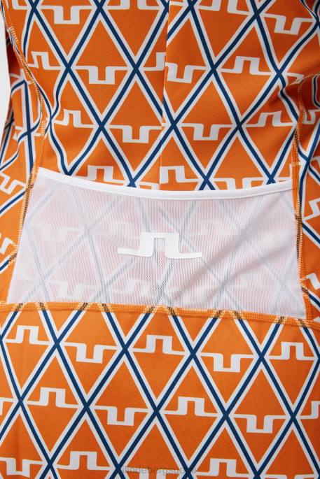 J.Lindeberg helena printti mekko naiset ylenpalttisen timantti 4VD01564 vaatetus