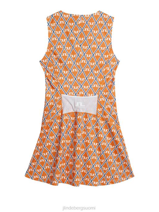 J.Lindeberg helena printti mekko naiset ylenpalttisen timantti 4VD01564 vaatetus