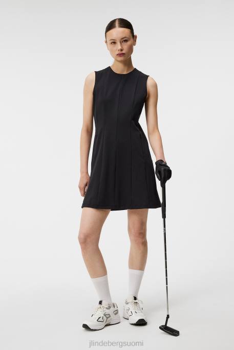 J.Lindeberg jasmiini mekko naiset musta 4VD01589 vaatetus