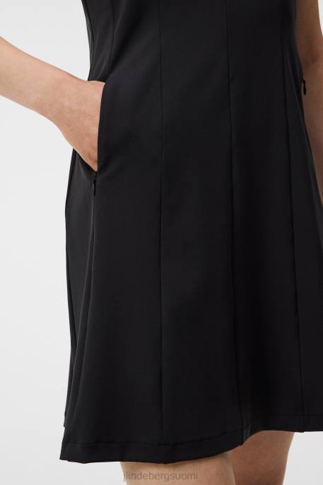 J.Lindeberg jasmiini mekko naiset musta 4VD01589 vaatetus