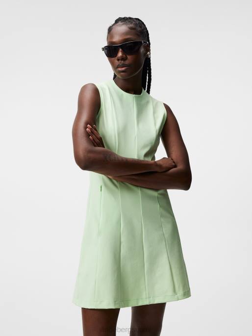 J.Lindeberg jasmiini mekko naiset patinan vihreä 4VD01630 vaatetus