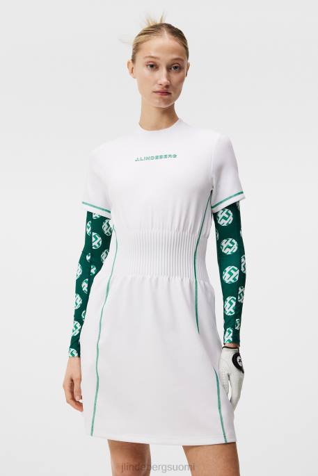 J.Lindeberg kristalli mekko naiset valkoinen 4VD01638 vaatetus