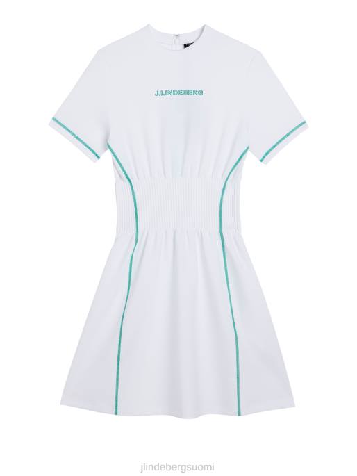 J.Lindeberg kristalli mekko naiset valkoinen 4VD01638 vaatetus