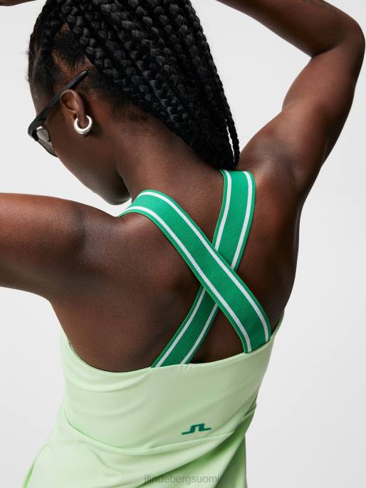 J.Lindeberg mona mekko naiset patinan vihreä 4VD01614 vaatetus