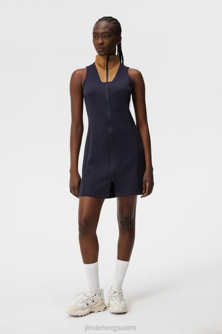 J.Lindeberg rubiini mekko naiset laivasto 4VD01595 vaatetus