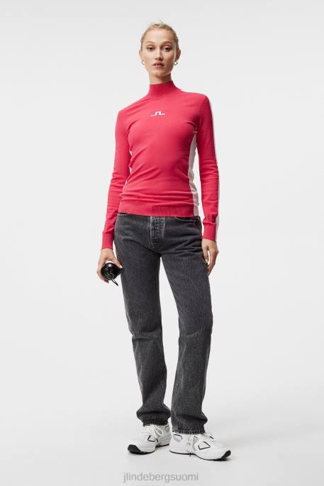 J.Lindeberg adia neulottu villapaita naiset atsalea 4VD01825 vaatetus