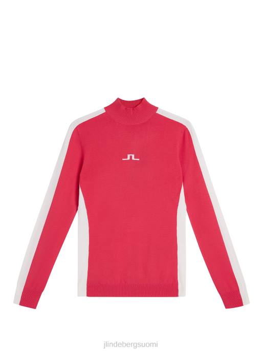 J.Lindeberg adia neulottu villapaita naiset atsalea 4VD01825 vaatetus