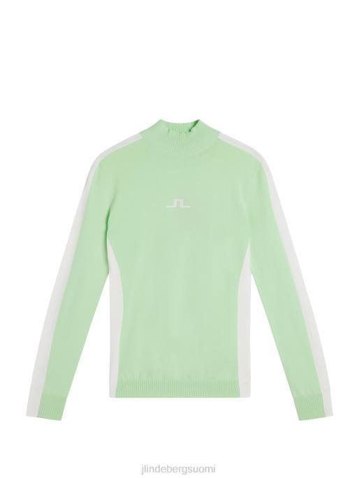 J.Lindeberg adia neulottu villapaita naiset patinan vihreä 4VD01826 vaatetus