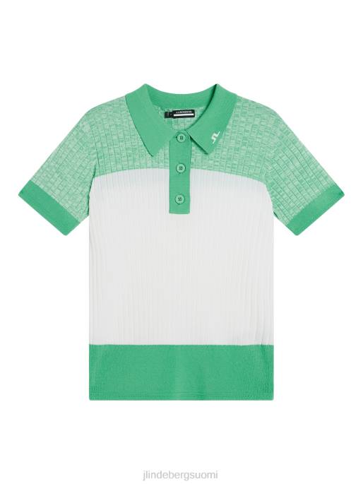 J.Lindeberg akaasia neulottu paita naiset valkoinen 4VD01772 vaatetus