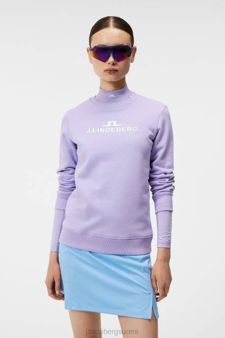 J.Lindeberg alfa collegepaita naiset makea laventeli 4VD01787 vaatetus
