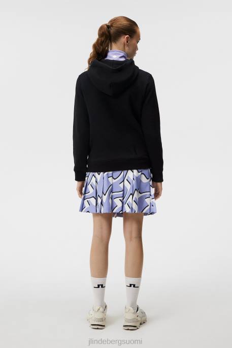 J.Lindeberg alfa-huppari naiset musta 4VD01794 vaatetus