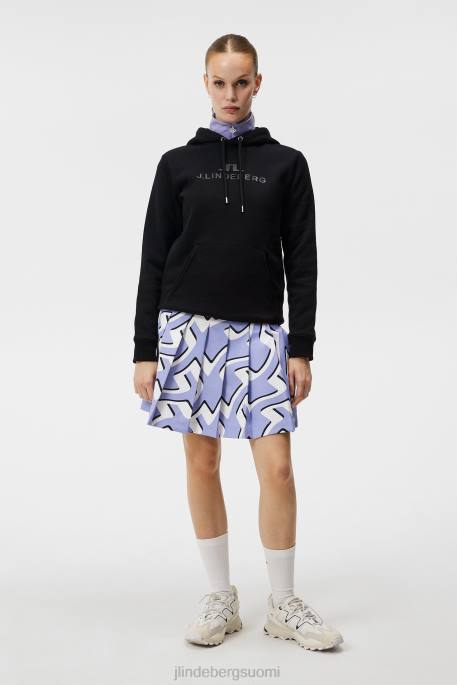 J.Lindeberg alfa-huppari naiset musta 4VD01794 vaatetus