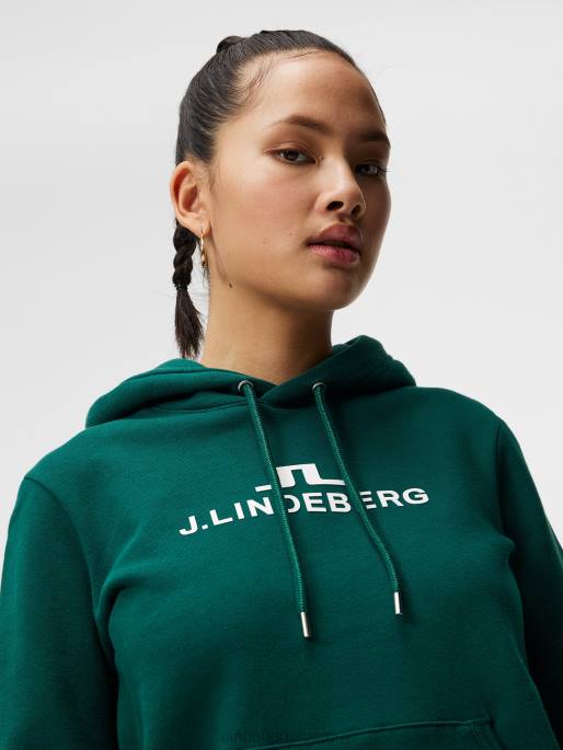 J.Lindeberg alfa-huppari naiset sademetsä 4VD01897 vaatetus