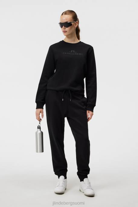 J.Lindeberg alfa verkkarit naiset musta 4VD01786 vaatetus