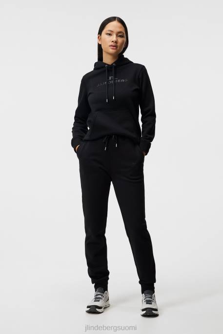 J.Lindeberg alfa verkkarit naiset musta 4VD01894 vaatetus