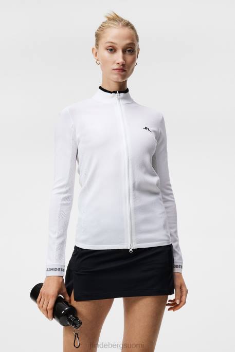 J.Lindeberg almaida neulottu villapaita naiset valkoinen 4VD01844 vaatetus