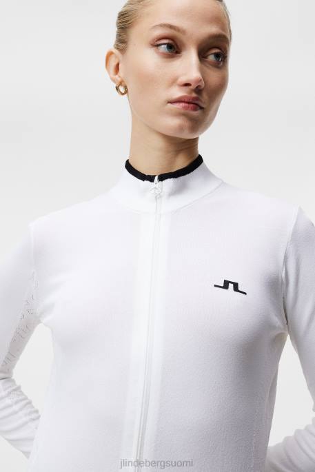 J.Lindeberg almaida neulottu villapaita naiset valkoinen 4VD01844 vaatetus