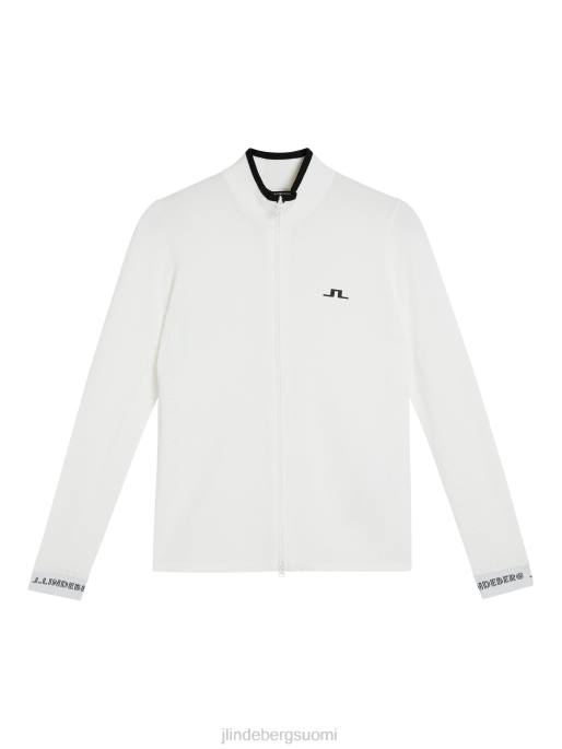 J.Lindeberg almaida neulottu villapaita naiset valkoinen 4VD01844 vaatetus