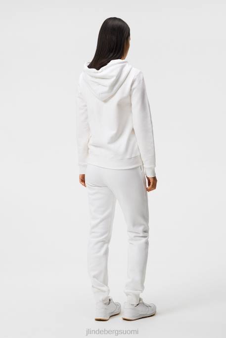 J.Lindeberg alpha vetoketjullinen huppu naiset valkoinen 4VD01890 vaatetus