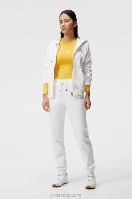 J.Lindeberg alpha vetoketjullinen huppu naiset valkoinen 4VD01890 vaatetus