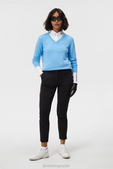 J.Lindeberg amaya neulottu villapaita naiset pieni poika sininen 4VD01811 vaatetus