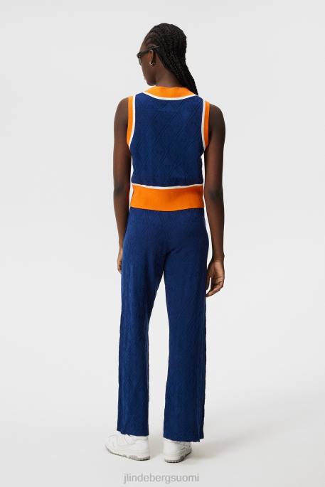 J.Lindeberg barbadosin neulottu liivi naiset kiinteistön sininen 4VD01771 vaatetus