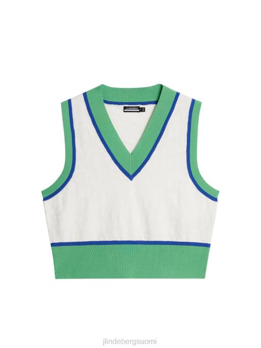 J.Lindeberg barbadosin neulottu liivi naiset valkoinen 4VD01770 vaatetus