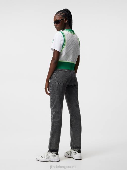 J.Lindeberg barbadosin neulottu liivi naiset valkoinen 4VD01837 vaatetus