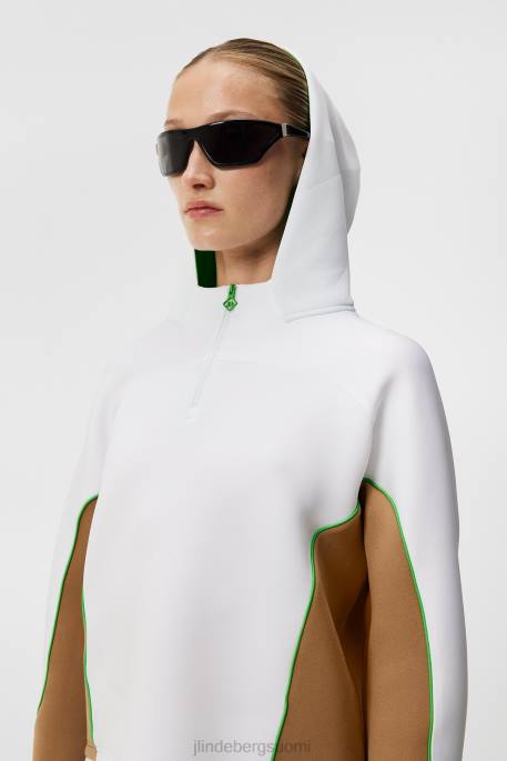 J.Lindeberg bonnie huppu naiset valkoinen 4VD01872 vaatetus