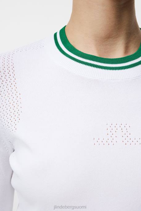 J.Lindeberg bree neulottu villapaita naiset valkoinen 4VD01822 vaatetus