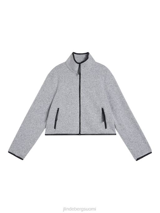 J.Lindeberg cirque takki naiset vaaleanharmaa melansi 4VD01783 vaatetus