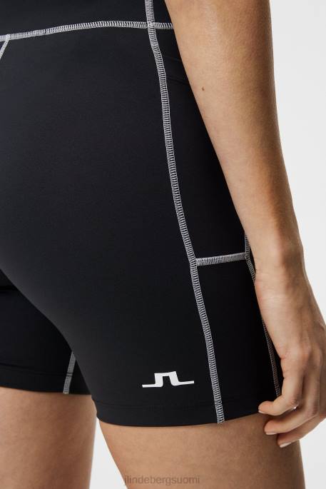 J.Lindeberg ekon lyhyet sukkahousut naiset musta 4VD01850 vaatetus