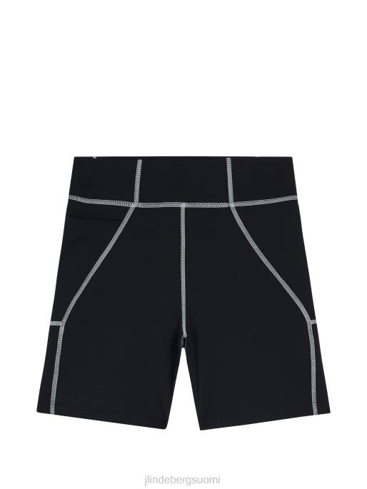 J.Lindeberg ekon lyhyet sukkahousut naiset musta 4VD01850 vaatetus