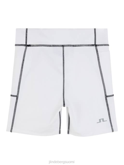 J.Lindeberg ekon lyhyet sukkahousut naiset valkoinen 4VD01851 vaatetus