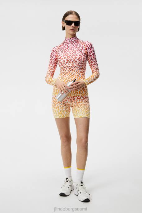 J.Lindeberg ekon print lyhyet sukkahousut naiset leo heijastaa auringonlaskua 4VD01855 vaatetus