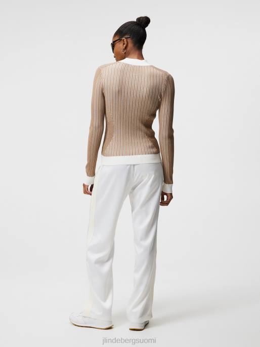 J.Lindeberg felicia neulottu villapaita naiset tiikeriruskea 4VD01846 vaatetus