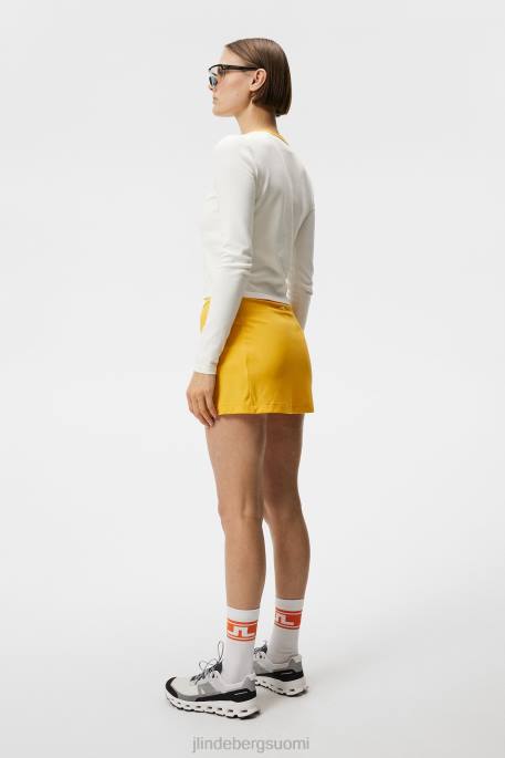 J.Lindeberg freda neulottu neuletakki naiset valkoinen 4VD01831 vaatetus