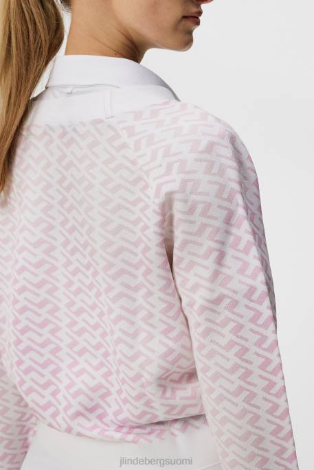 J.Lindeberg hanna neulottu neuletakki naiset valkoinen 4VD01812 vaatetus