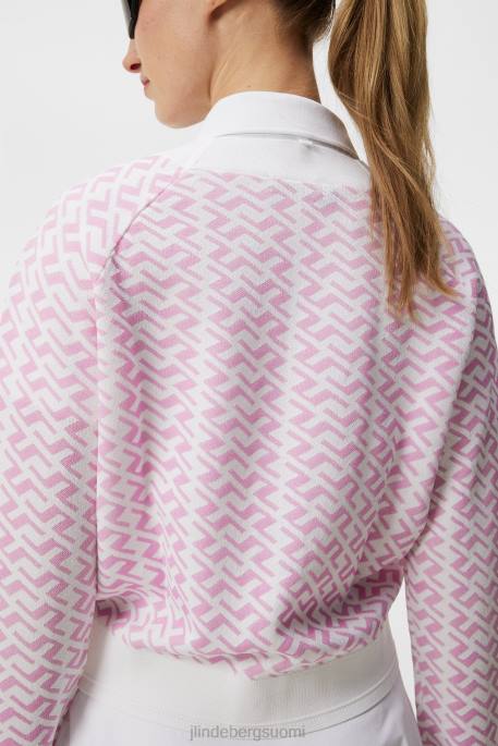 J.Lindeberg hanna neulottu neuletakki naiset valkoinen 4VD01812 vaatetus