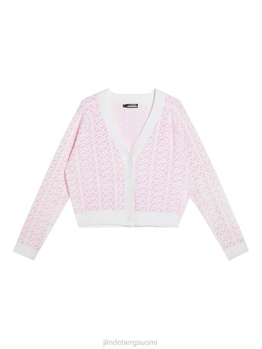 J.Lindeberg hanna neulottu neuletakki naiset valkoinen 4VD01812 vaatetus