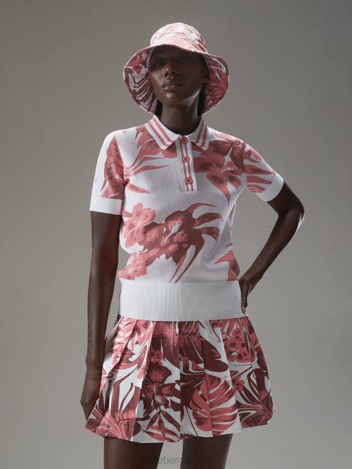 J.Lindeberg hedda neulottu poolo naiset hibiscus pinkki 4VD01902 vaatetus