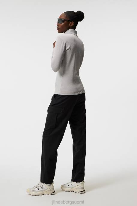 J.Lindeberg kati välikerros naiset vaaleanharmaa melansi 4VD01862 vaatetus