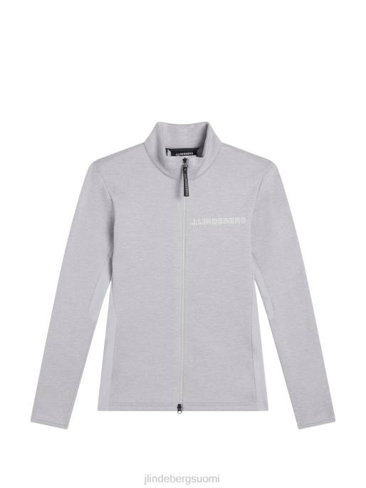 J.Lindeberg kati välikerros naiset vaaleanharmaa melansi 4VD01862 vaatetus