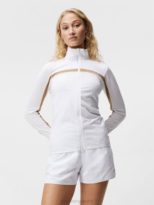 J.Lindeberg kauden janice välikerros naiset valkoinen 4VD01863 vaatetus