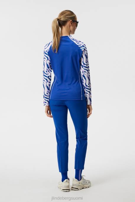 J.Lindeberg kesäkuun painatus välikerros naiset violetiksi maalattu seepra 4VD01819 vaatetus