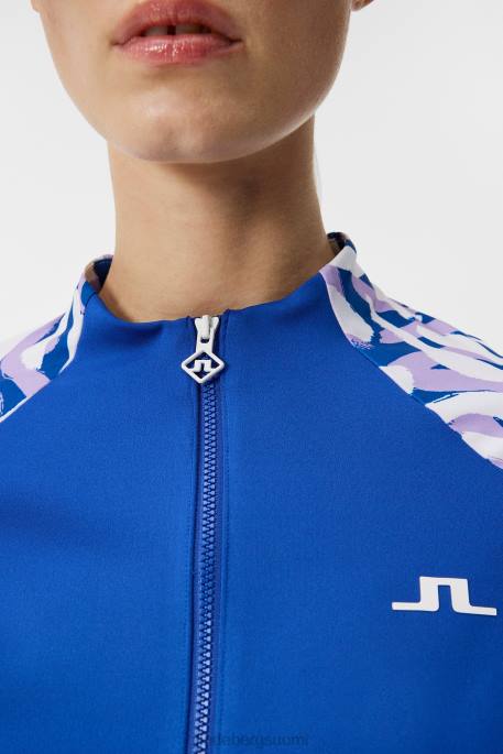 J.Lindeberg kesäkuun painatus välikerros naiset violetiksi maalattu seepra 4VD01819 vaatetus