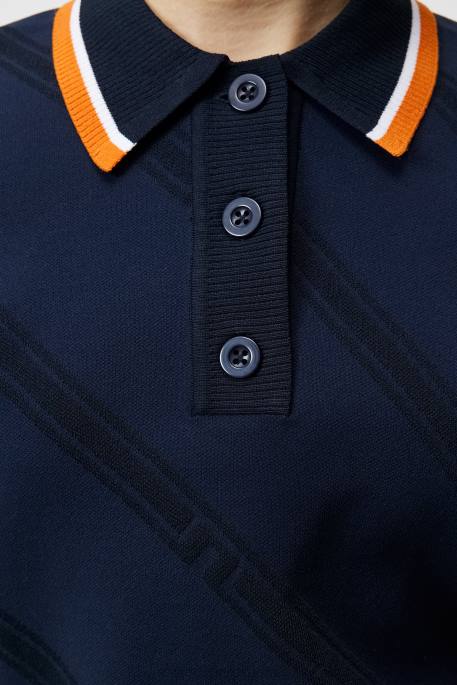 J.Lindeberg kissan neulepaita naiset laivasto 4VD01840 vaatetus