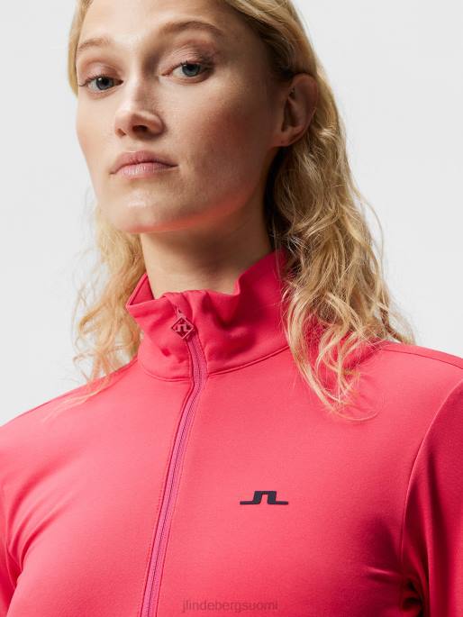 J.Lindeberg lauryn puolivetoketjullinen välikerros naiset atsalea 4VD01876 vaatetus